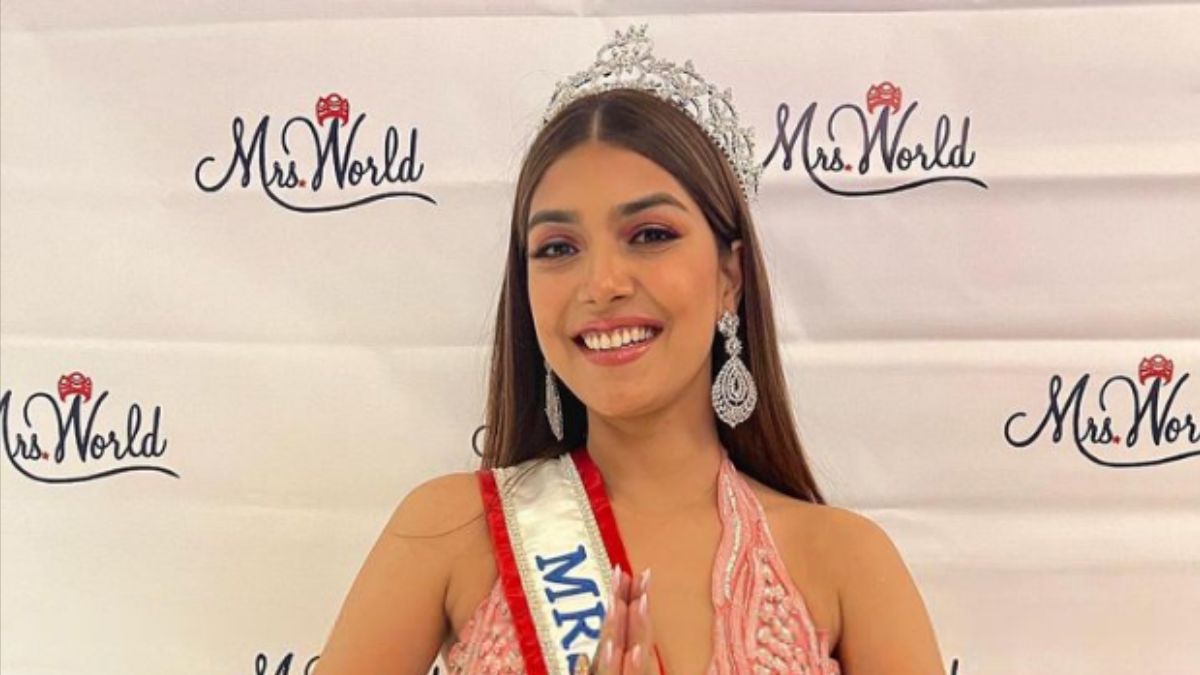 Mrs World 2022 Sargam Koushal Brings Back Crown To India After 21